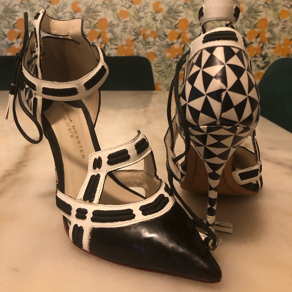 Sophia Webster by J Crew Poppy Heels | Size 37